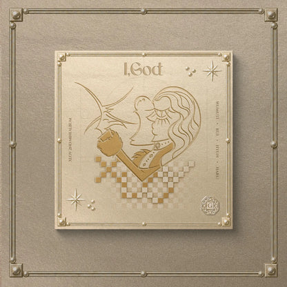 (PRE-ORDER) XLOV - 2ND MINI ALBUM [I,GOD] (4 VERSIONS) RANDOM - LightUpK