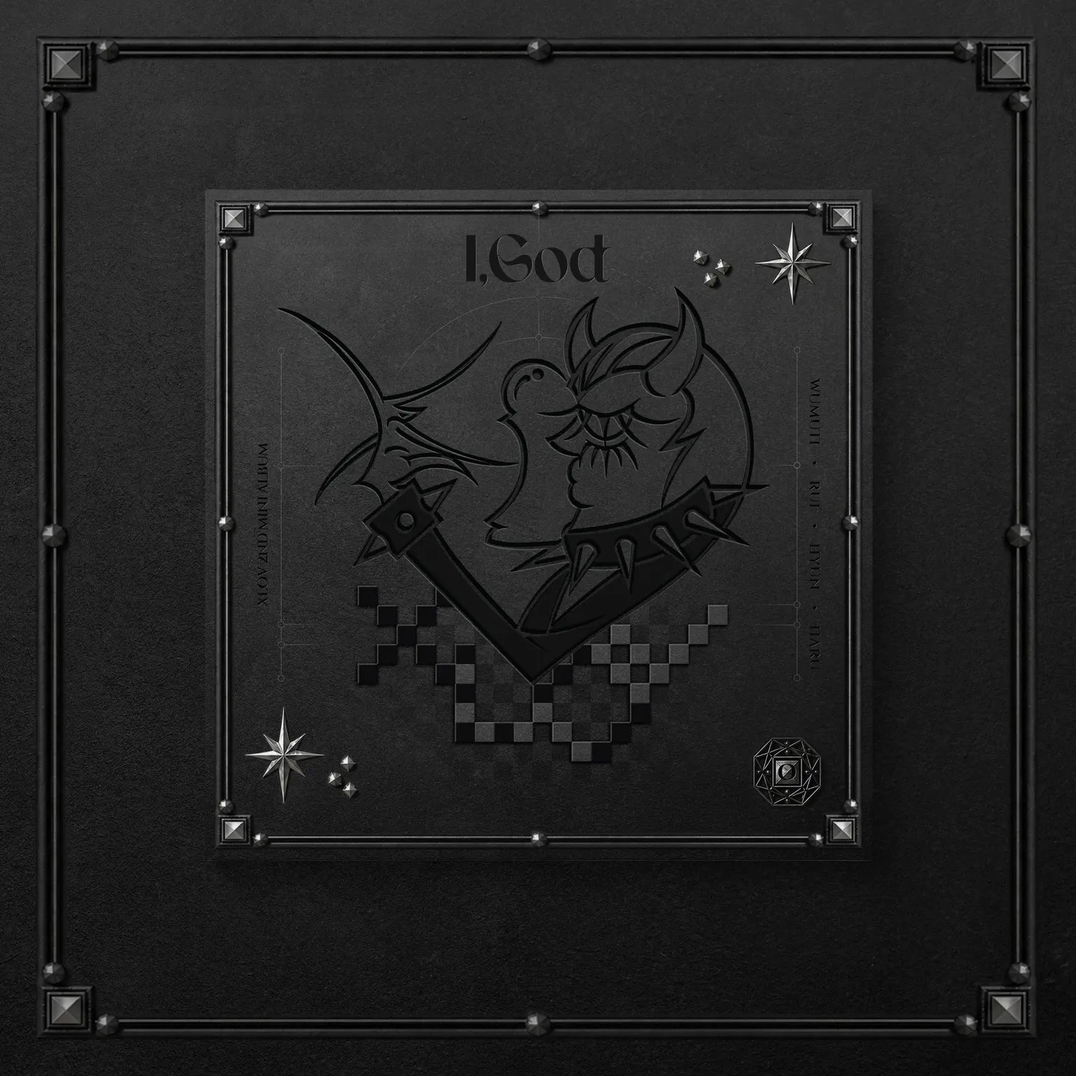 (PRE-ORDER) XLOV - 2ND MINI ALBUM [I,GOD] (4 VERSIONS) RANDOM - LightUpK