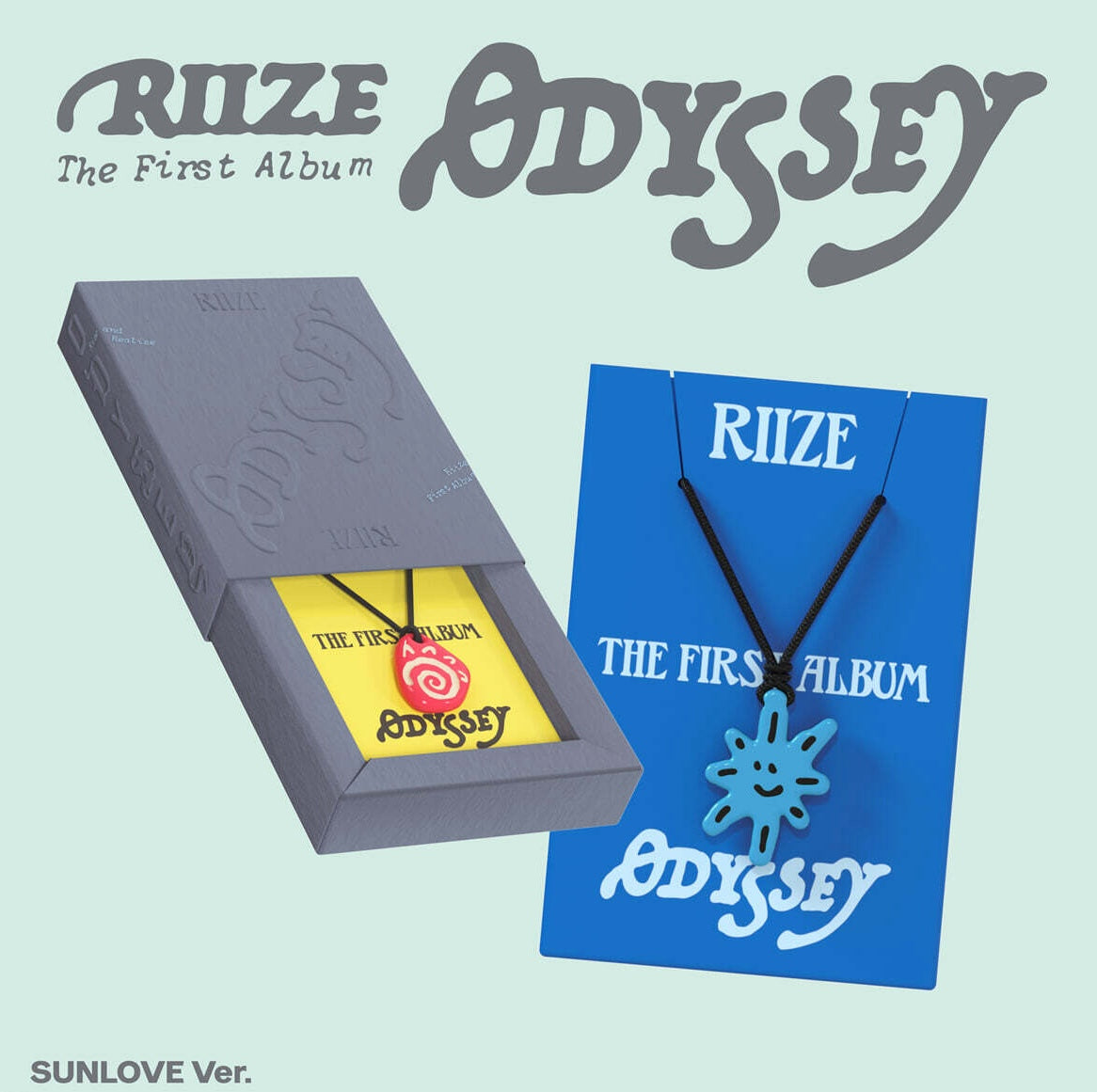 RIIZE - 1ST ALBUM [ODYSSEY] (SUNLOVE LIMITED EDITION) (6 VERSIONS) RANDOM - LightUpK