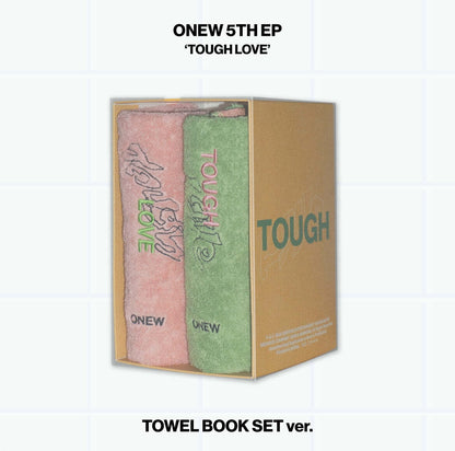 (PRE-ORDER) ONEW - 5TH MINI ALBUM [TOUGH LOVE] (TOWEL BOOK SET VER.) - LightUpK