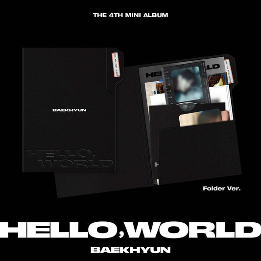 BAEKHYUN - 4TH MINI ALBUM [HELLO, WORLD] (FOLDER VER.)