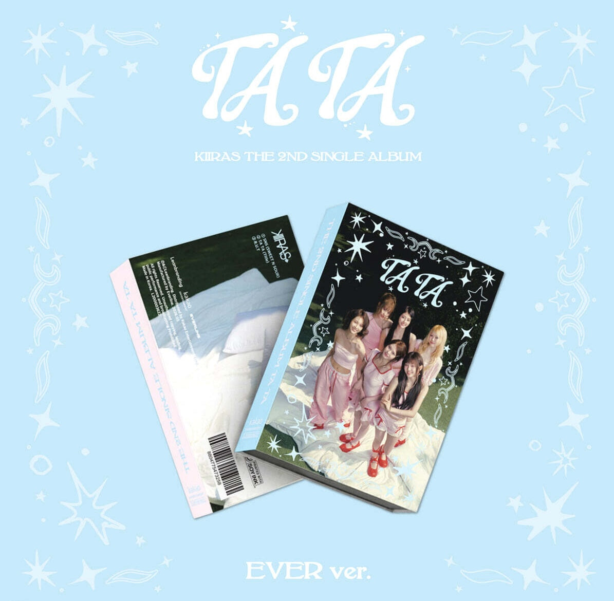 (PRE-ORDER) KIIRAS - 2ND SINGLE [TA TA] (EVER VER.) (POCA) - LightUpK