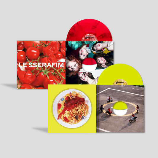 (PRE-ORDER) LE SSERAFIM - 1ST SINGLE ALBUM [SPAGHETTI] VINYL (2 VERSIONS) RANDOM - LightUpK