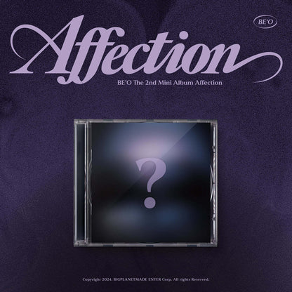 BE'O -LE 2ÈME MINI ALBUM : AFFECTION [JEWEL CASE VER.]