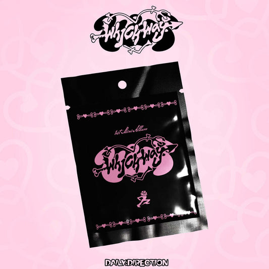 DAILY:DIRECTION - 1ST MINI ALBUM [WHICH WAY] MINICARD VER - LightUpK