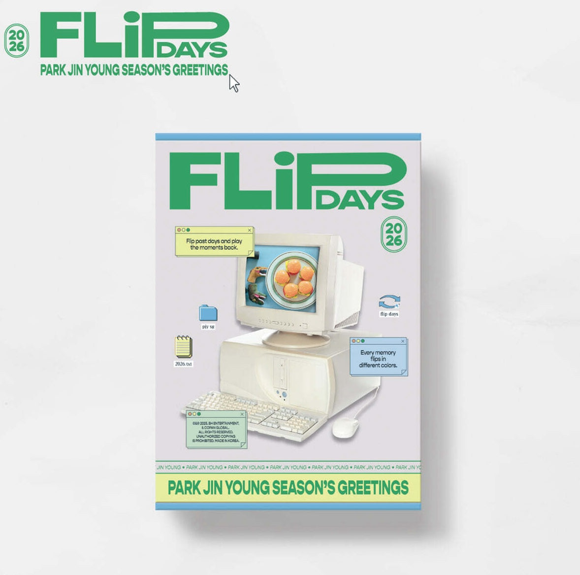 (PRE-ORDER) PARK JINYOUNG - 2026 SEASON'S GREETINGS [FLIP DAYS]