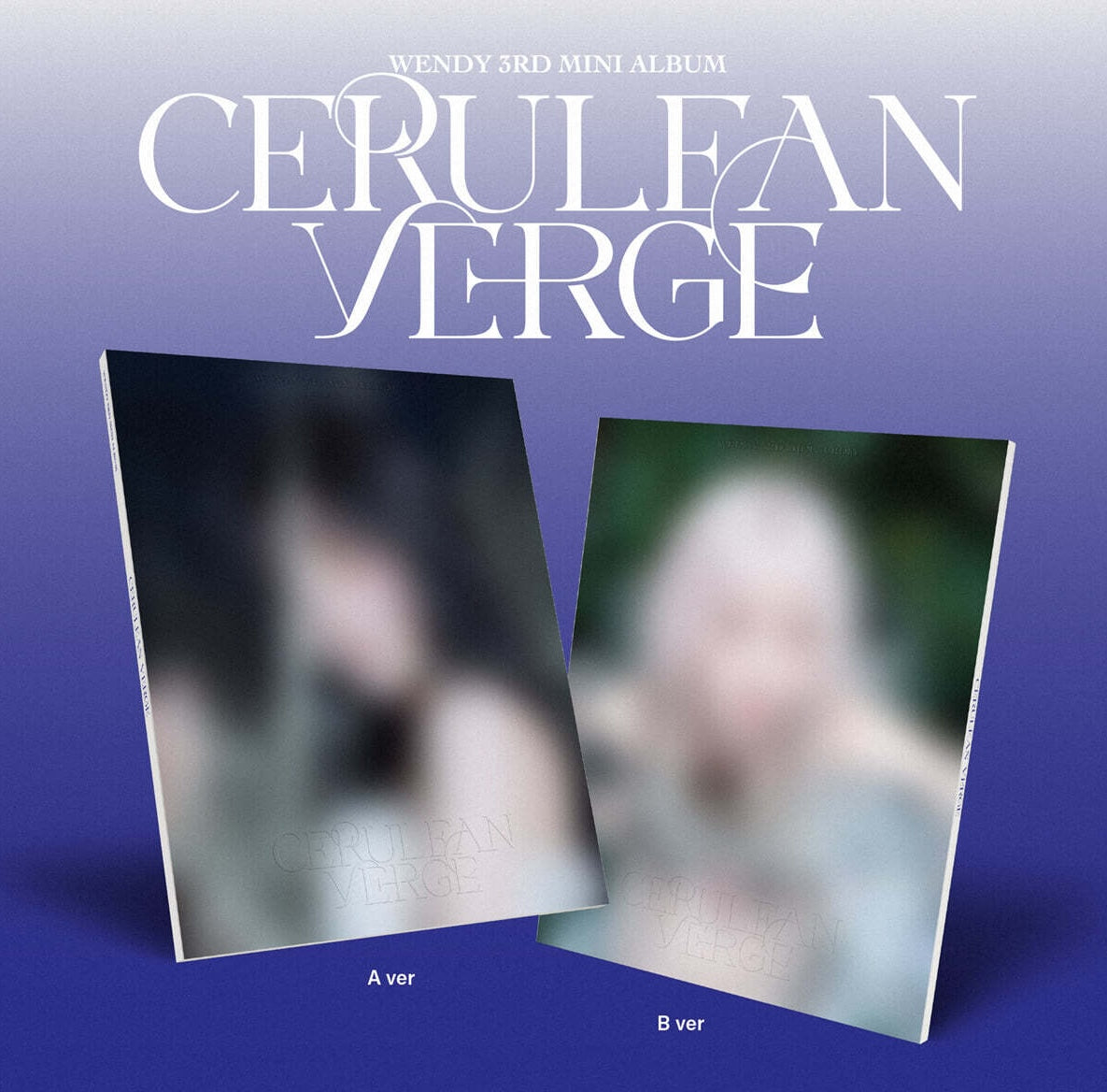 (PRE-ORDER) WENDY - 3RD MINI ALBUM [CERULEAN VERGE] PHOTOBOOK VER. (2 VERSIONS) RANDOM - LightUpK