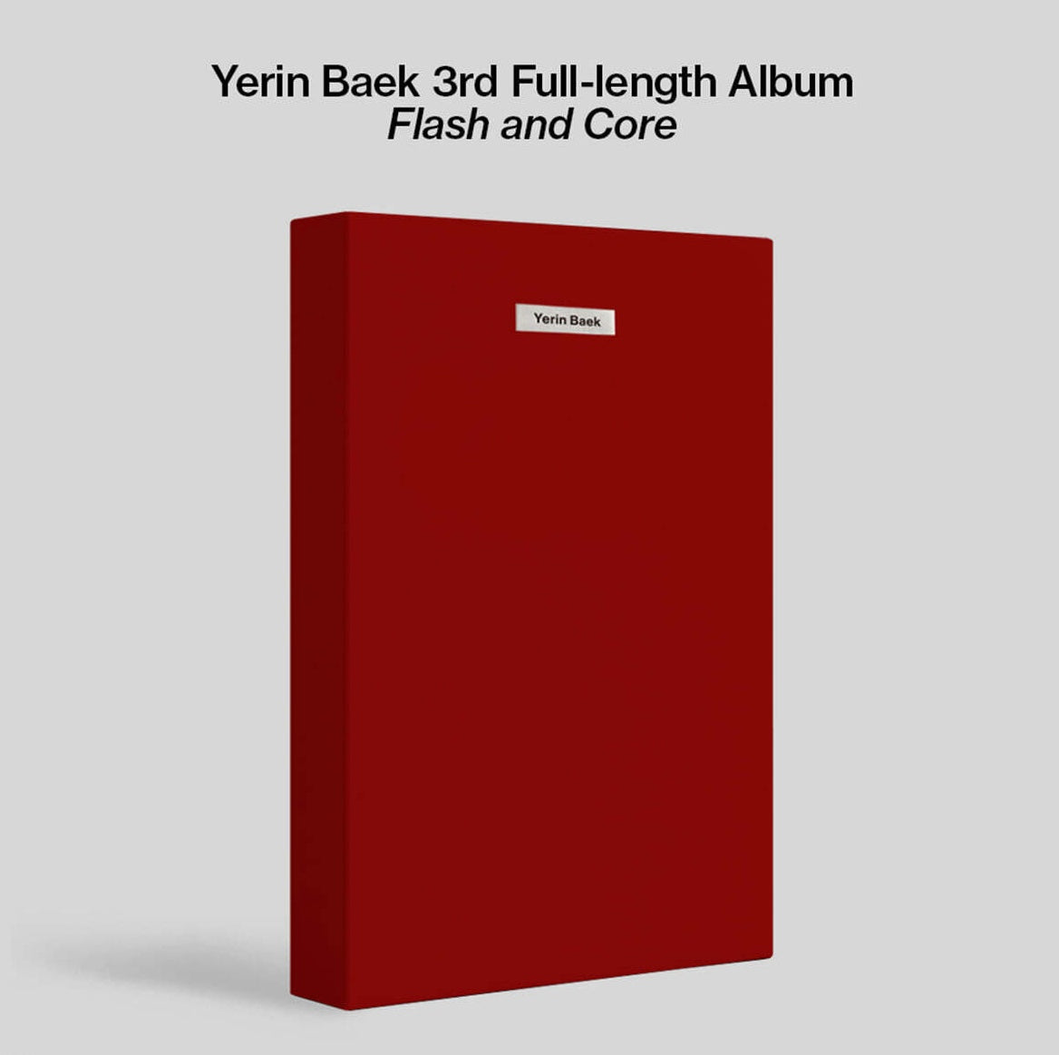 (PRE-ORDER) BAEK YE RIN - FLASH AND CORE (2CD) - LightUpK