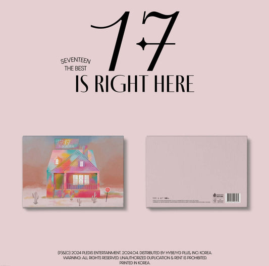 SEVENTEEN - SEVENTEEN BEST ALBUM [17 IS RIGHT HERE] (DELUXE VER.)