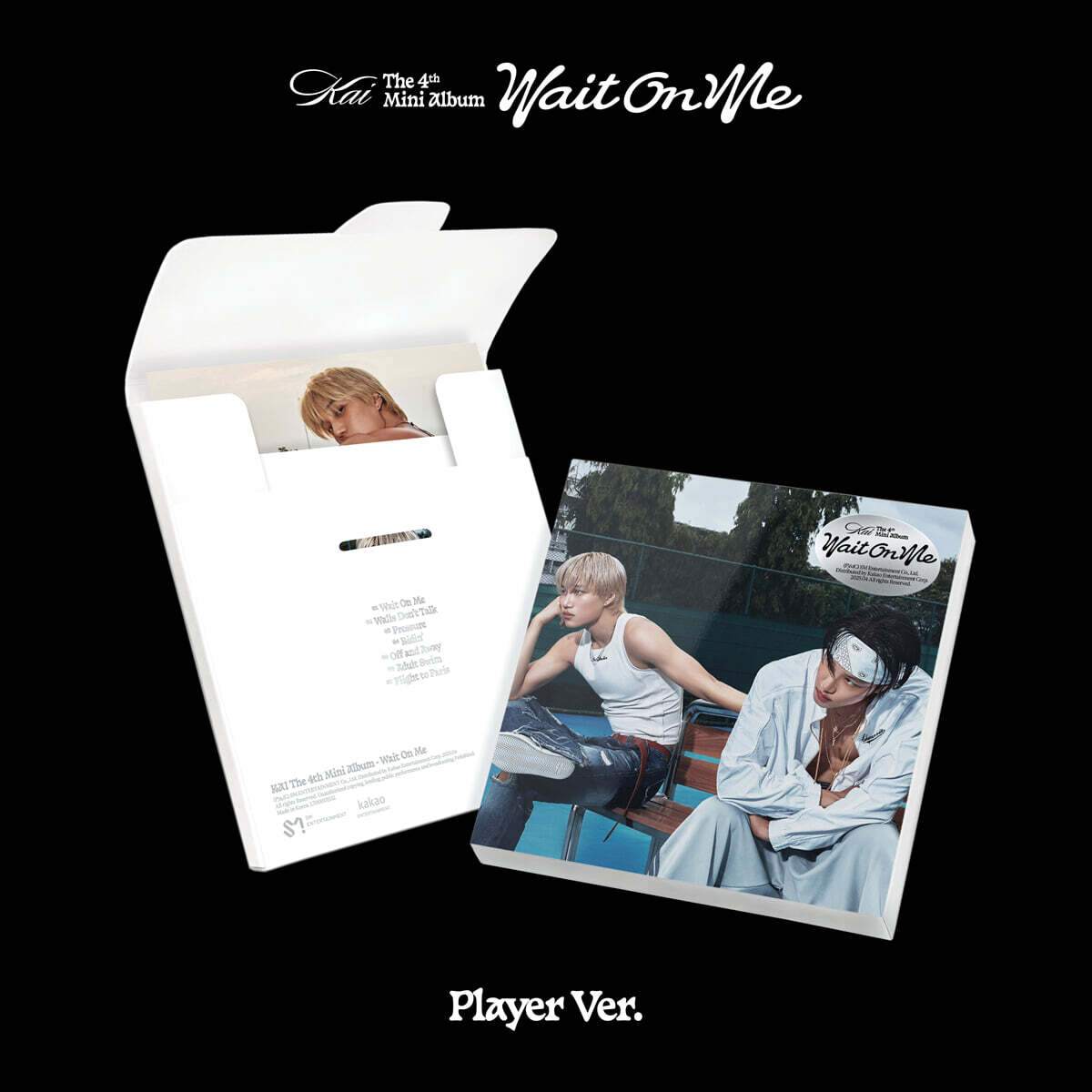 KAI - 4TH MINI ALBUM [WAIT ON ME] (PLAYER VER.) - LightUpK