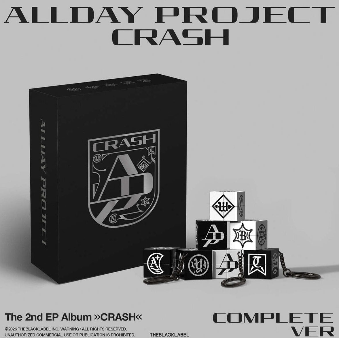 (PRE-ORDER) ALLDAY PROJECT - THE 2ND EP ALBUM [CRASH] COMPLETE VER.