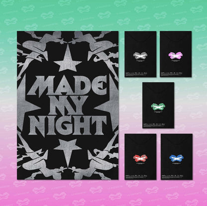 (PRE-ORDER) LE SSERAFIM - 2ND SINGLE ALBUM [MADE MY NIGHT] COMPACT VER. (5 VERSIONS) RANDOM
