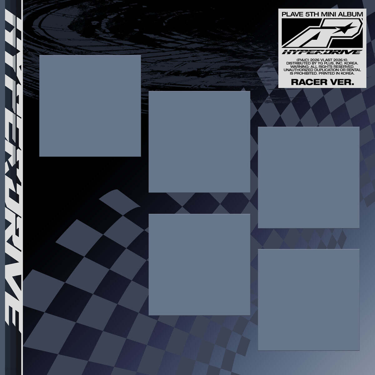 (PRE-ORDER) PLAVE - 5TH MINI ALBUM [HYPERDRIVE] (RACER VER.) (5 VERSIONS) RANDOM