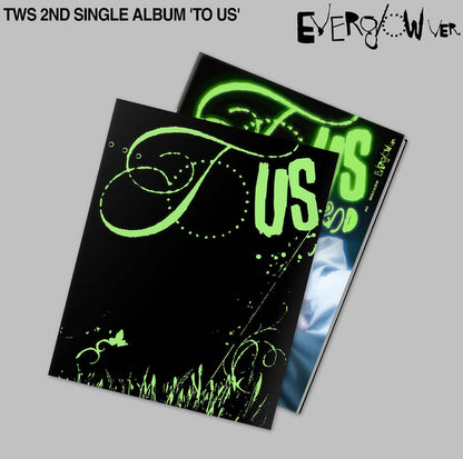 (PRE-ORDER) TWS - 2ND SINGLE ALBUM [TO US] EVERGLOW VER. (6 VERSIONS) RANDOM
