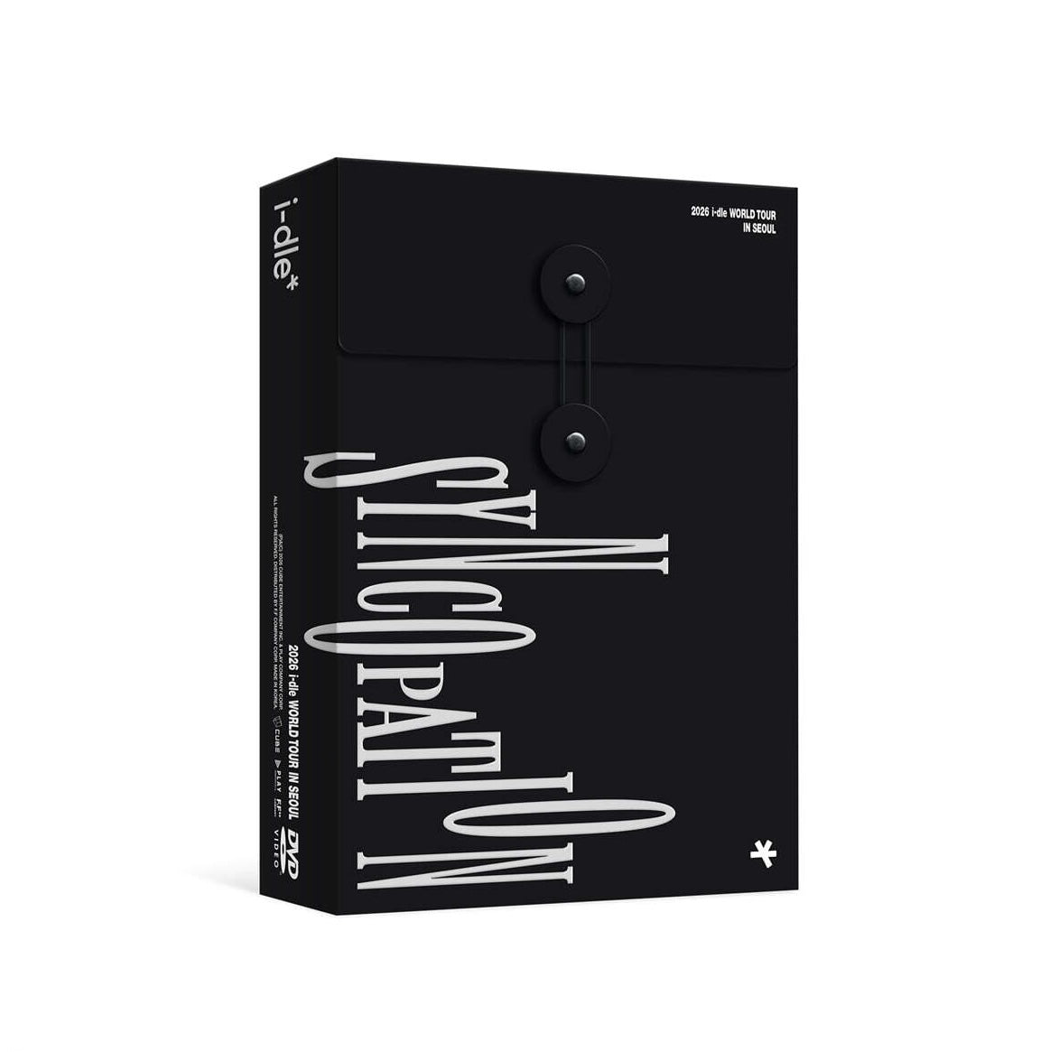 (PRE-ORDER) I-DLE - 2026 I-DLE WORLD TOUR [SYNCOPATION] IN SEOUL DVD