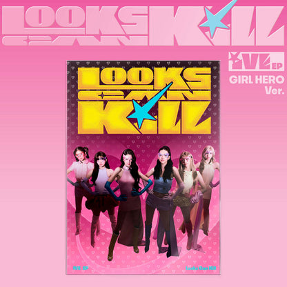 (PRE-ORDER) IVE - EP [LOOKS CAN KILL] GIRL HERO VER. - LightUpK