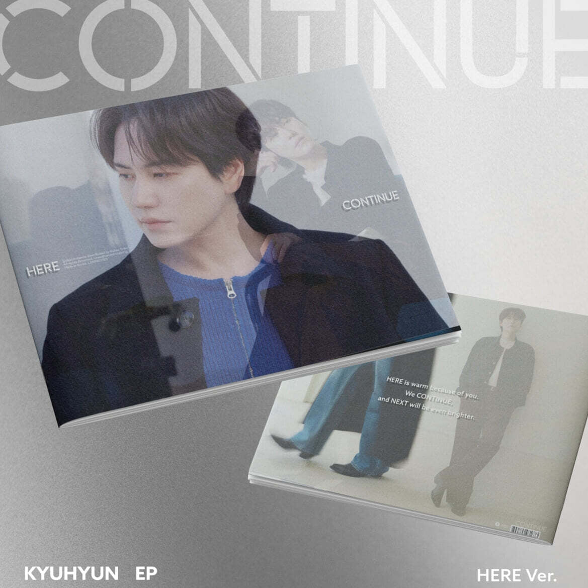 (PRE-ORDER) KYUHYUN - EP [CONTINUE] (HERE VER.) - LightUpK