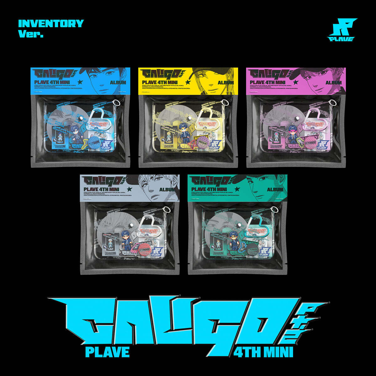 (PRE-ORDER) PLAVE - 4TH MINI ALBUM [CALIGO PT.2] INVENTORY VER. (5 VERSIONS) RANDOM - LightUpK