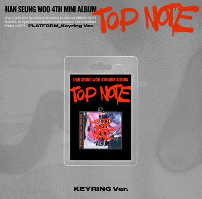 HAN SEUNG WOO - 4TH MINI ALBUM [TOP NOTE] (PLATFORM VER.) (2 VERSIONS) - LightUpK