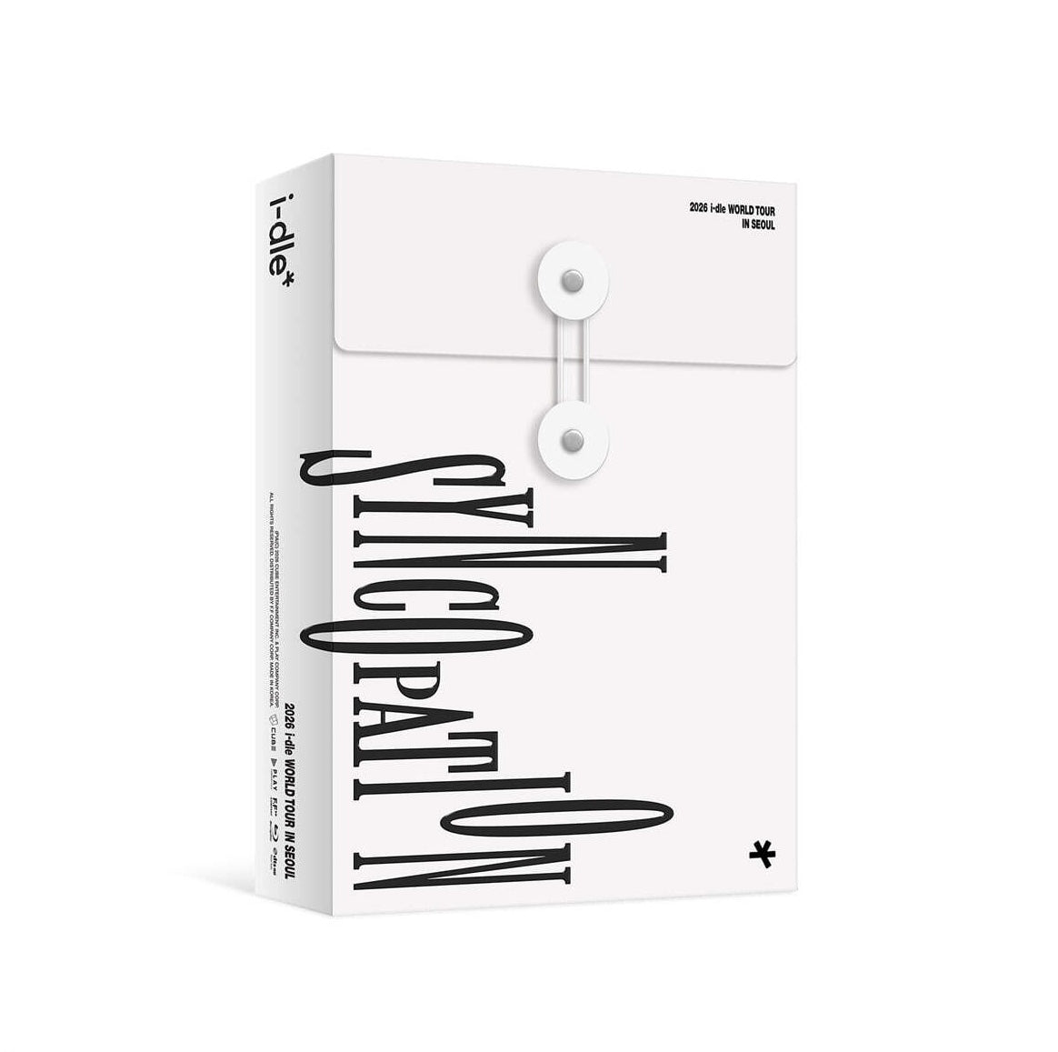 (PRE-ORDER) I-DLE - 2026 I-DLE WORLD TOUR [SYNCOPATION] IN SEOUL BLU-RAY