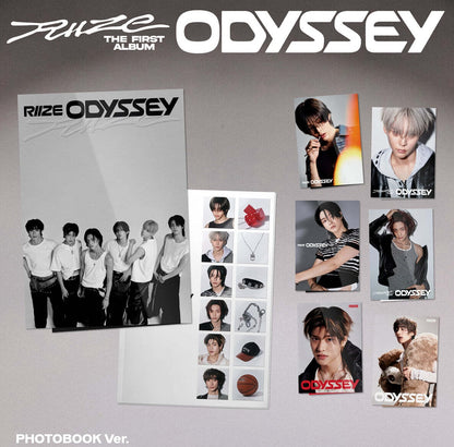 RIIZE - 1ST ALBUM [ODYSSEY] (PHOTOBOOK VER.) (7 VERSIONS) - LightUpK