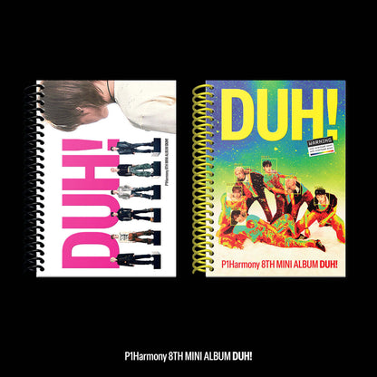 (PRE-ORDER) P1HARMONY - 8TH MINI ALBUM [DUH!] (2 VERSIONS) RANDOM - LightUpK