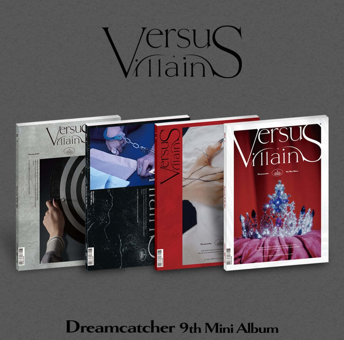 DREAMCATCHER - 9TH MINI ALBUM [VILLAINS] (4 VERSIONS) - LightUpK