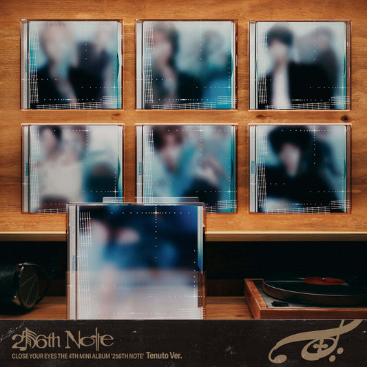 (PRE-ORDER) CLOSE YOUR EYES - THE 4TH MINI ALBUM [256TH NOTE] (TENUTO VER.) (7 VERSIONS) RANDOM