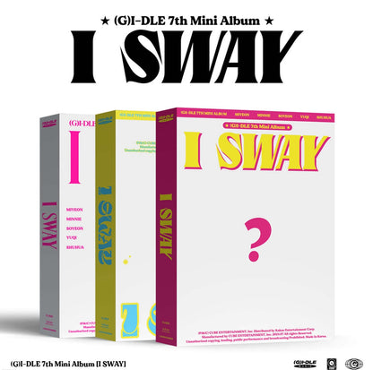 (G)I-DLE - I SWAY (7ÈME MINI ALBUM) (3 VERSIONS)