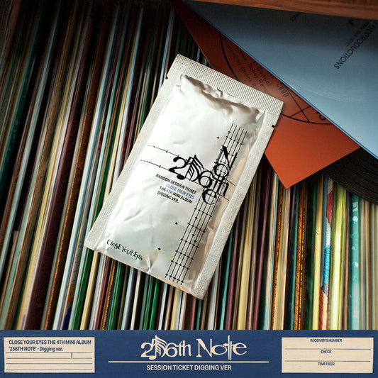 (PRE-ORDER) CLOSE YOUR EYES - THE 4TH MINI ALBUM [256TH NOTE] (DIGGING VER.)