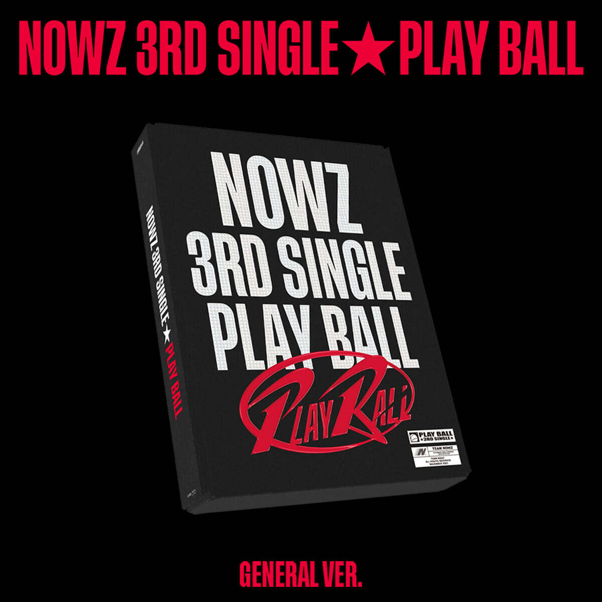 NOWZ - 3RD SINGLE [PLAY BALL] (GENERAL VER.) - LightUpK