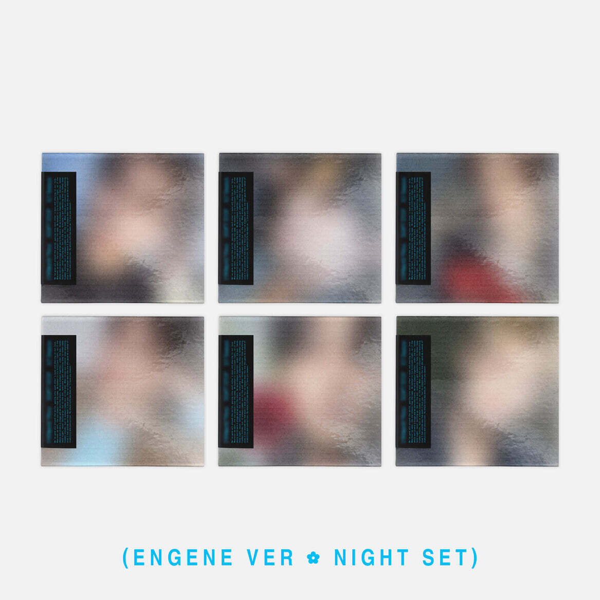 (PRE-ORDER) ENHYPEN - [THE SIN: PARALLEL WORLD] (ENGENE VER.) NIGHT SET (6 VERSIONS) BUNDLE - LightUpK