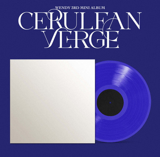 (PRE-ORDER) WENDY - 3RD MINI ALBUM [CERULEAN VERGE] [LP] - LightUpK