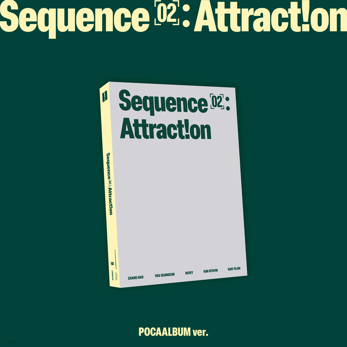 (PRE-ORDER) AND2BLE - 2ST MINI ALBUM [SEQUENCE 02: ATTRACTION] (POCAALBUM VER.) - LightUpK
