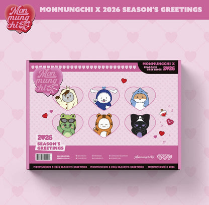 (PRE-ORDER) MONSTA X - MONMUNGCHI X - 2026 SEASON'S GREETINGS