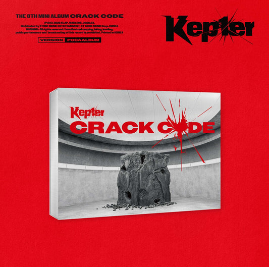 (PRE-ORDER) KEP1ER - THE 8TH MINI ALBUM [CRACK CODE] (POCAALBUM VER.) - LightUpK