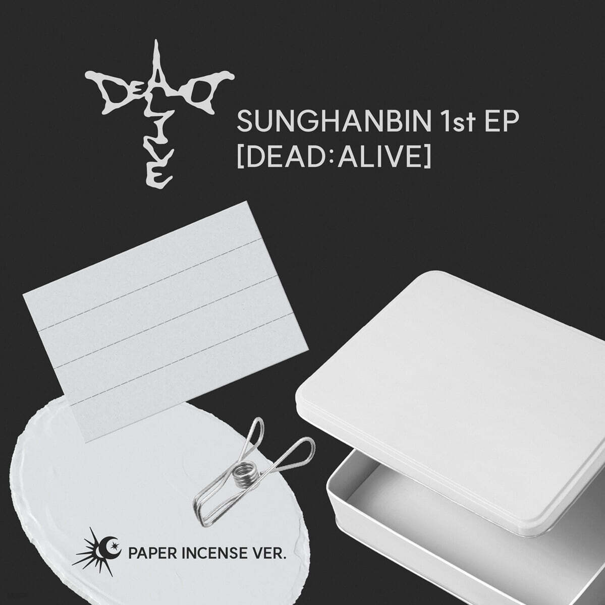 (PRE-ORDER) SUNGHANBIN - 1ST EP ALBUM [DEAD:ALIVE] (PAPER INCENSE VER.)