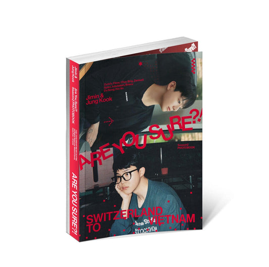 (PRÉCOMMANDE) JIMIN X JUNG KOOK - [ARE YOU SURE?! SAISON 2] (LIVRE PHOTO)