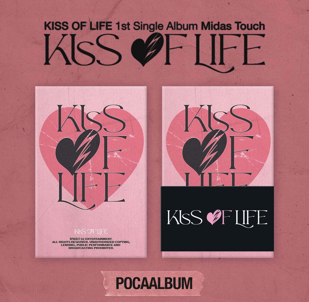KISS OF LIFE - 1ER ALBUM SINGLE [MIDAS TOUCH] (ALBUM POCA)
