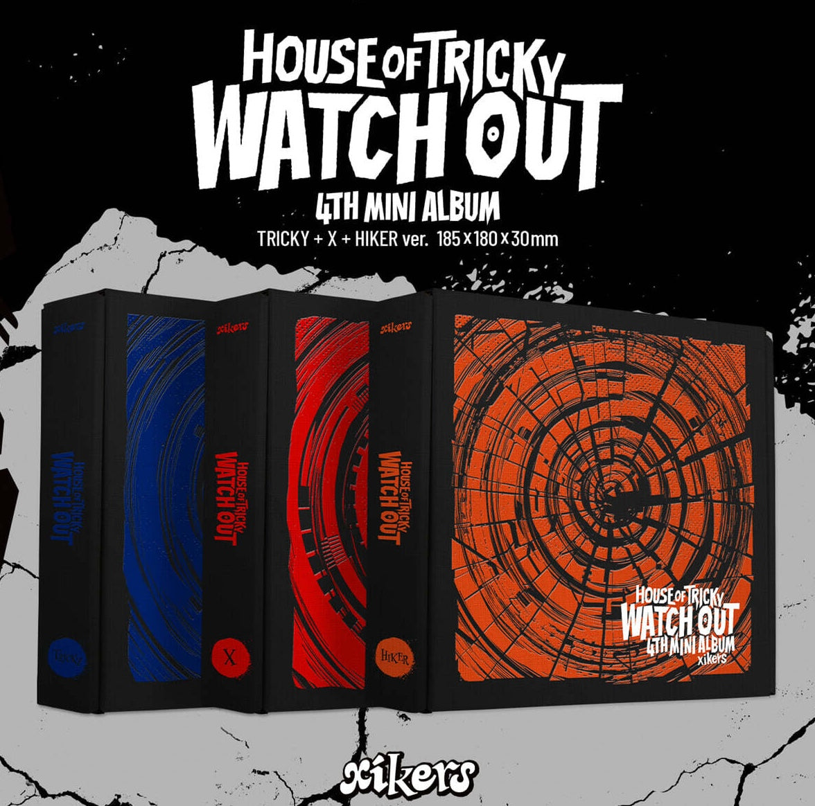 XIKERS - 4TH MINI ALBUM [HOUSE OF TRICKY : WATCH OUT] (3 VERSIONS)
