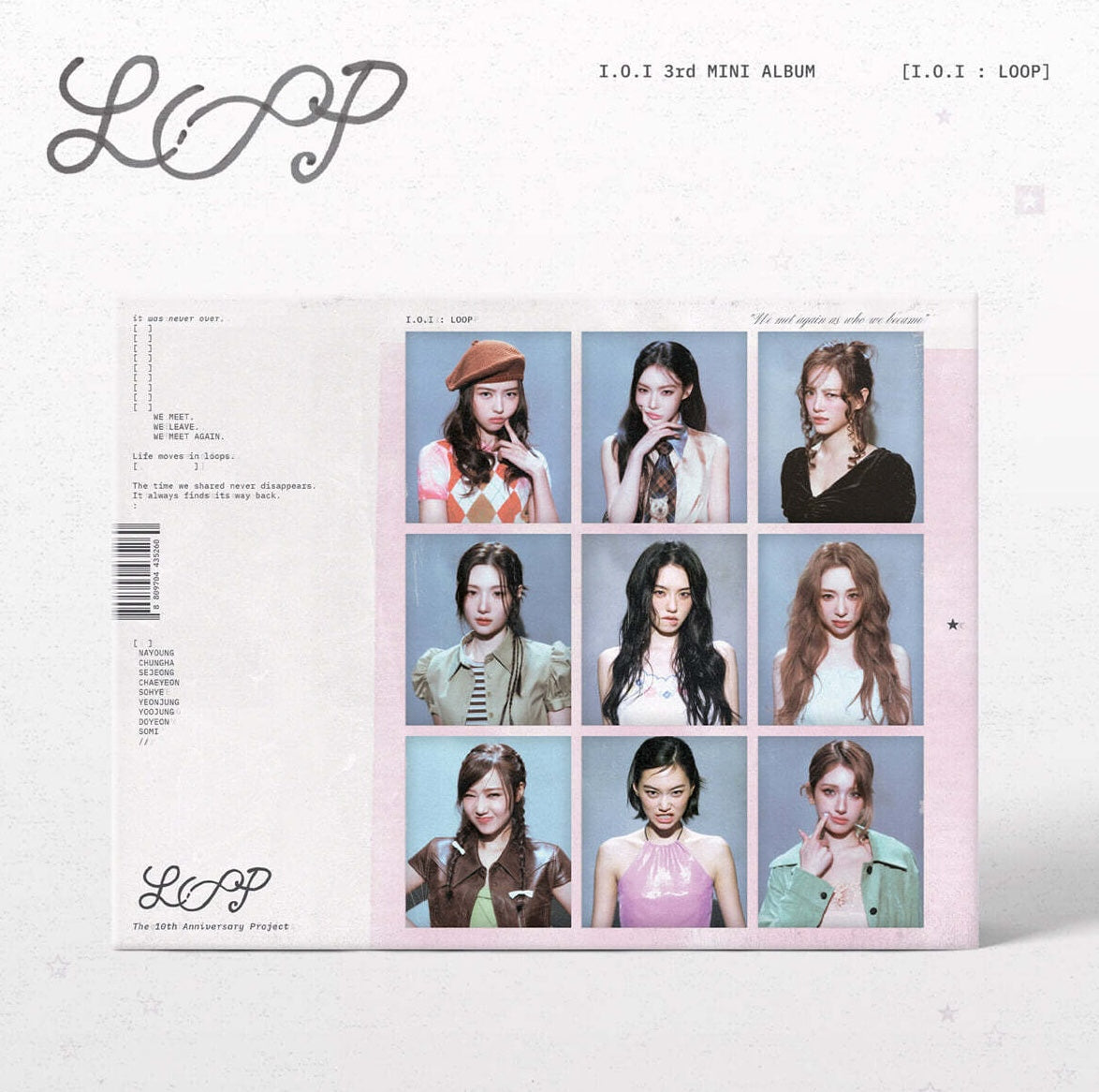 (PRE-ORDER) I.O.I - 3RD MINI ALBUM [I.O.I : LOOP] - LightUpK