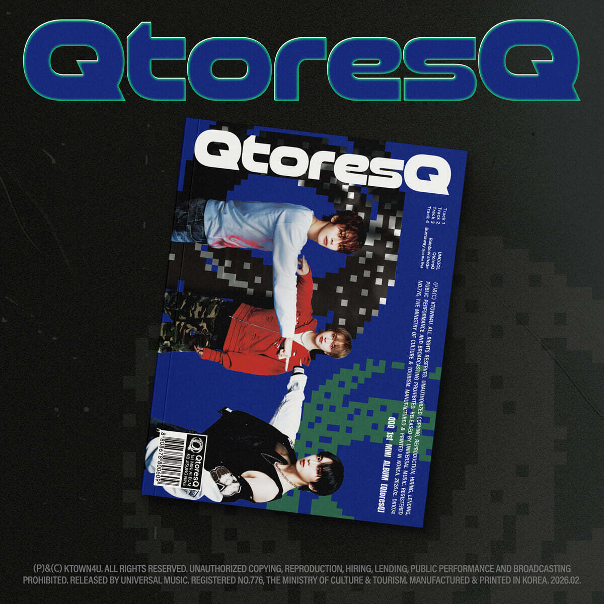 (PRE-ORDER) QQQ - 1ST MINI ALBUM [QTORESQ] - LightUpK