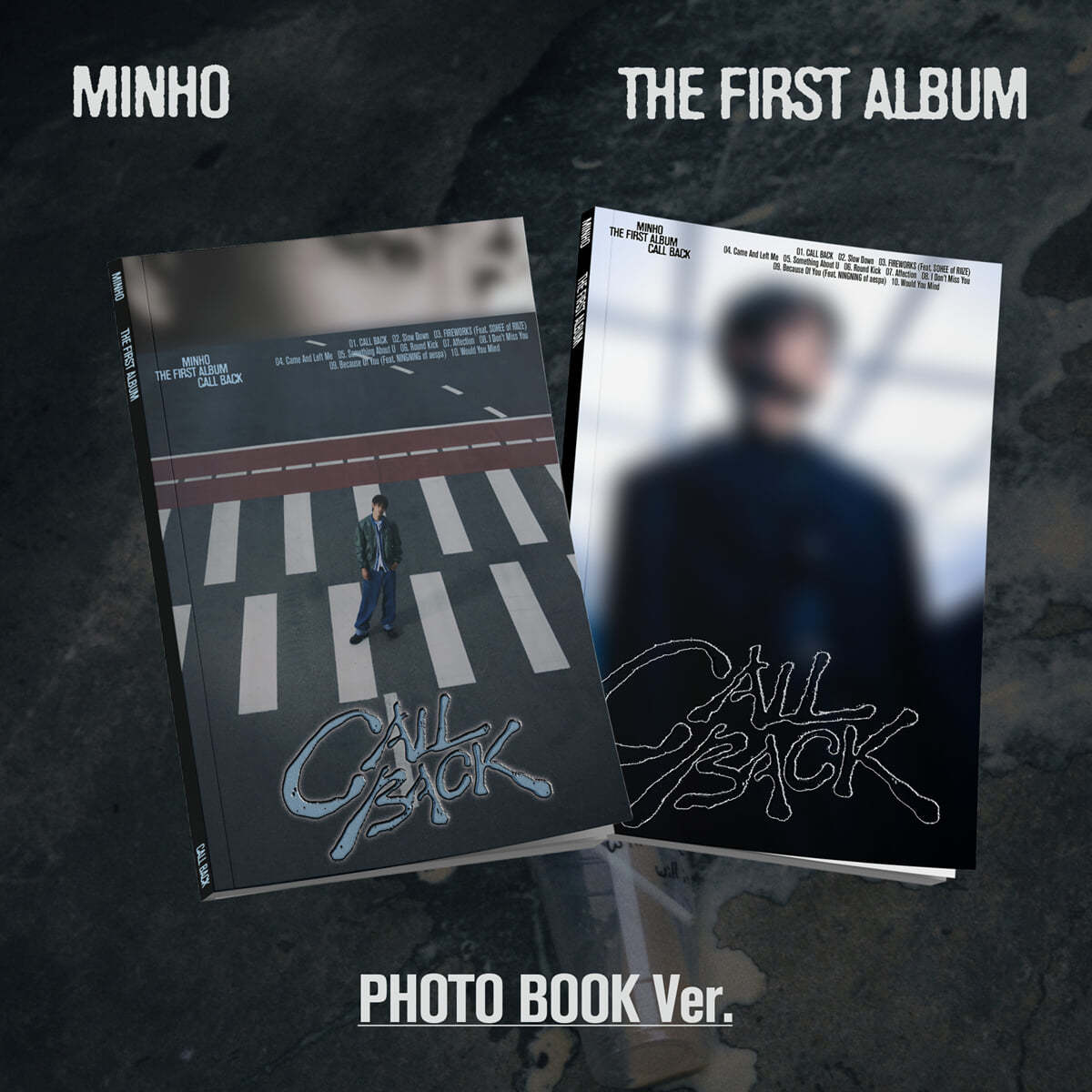 MINHO - 1ST ALBUM [CALL BACK] PHOTOBOOK VER. (2 VERSIONS)