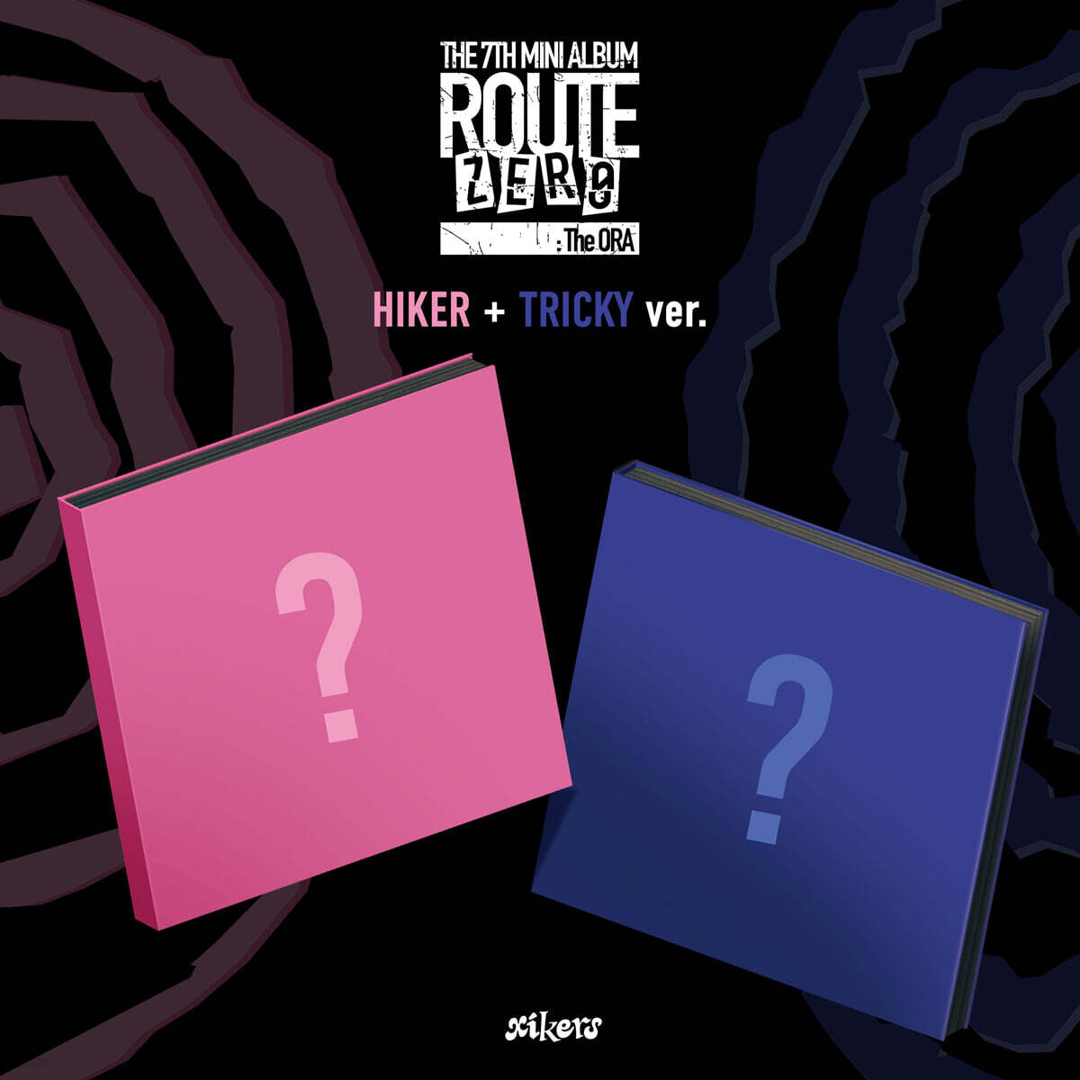 (PRE-ORDER) XIKERS - 7TH MINI ALBUM [ROUTE ZERO : THE ORA] (2 VERSIONS) RANDOM - LightUpK