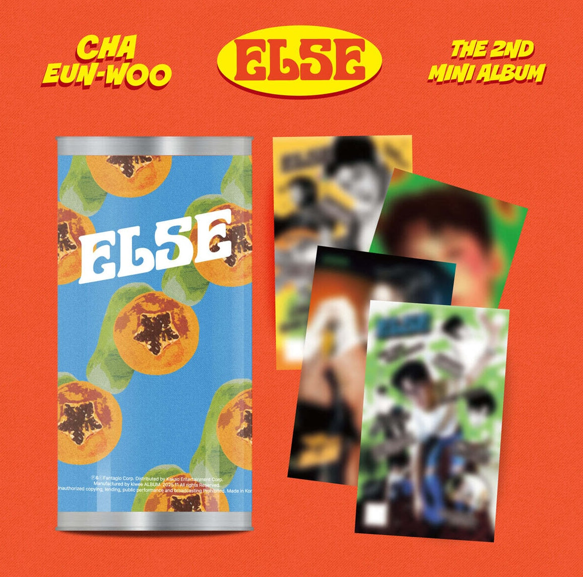 CHA EUN WOO - 2ND MINI ALBUM [ELSE] (KIWEE VER.)