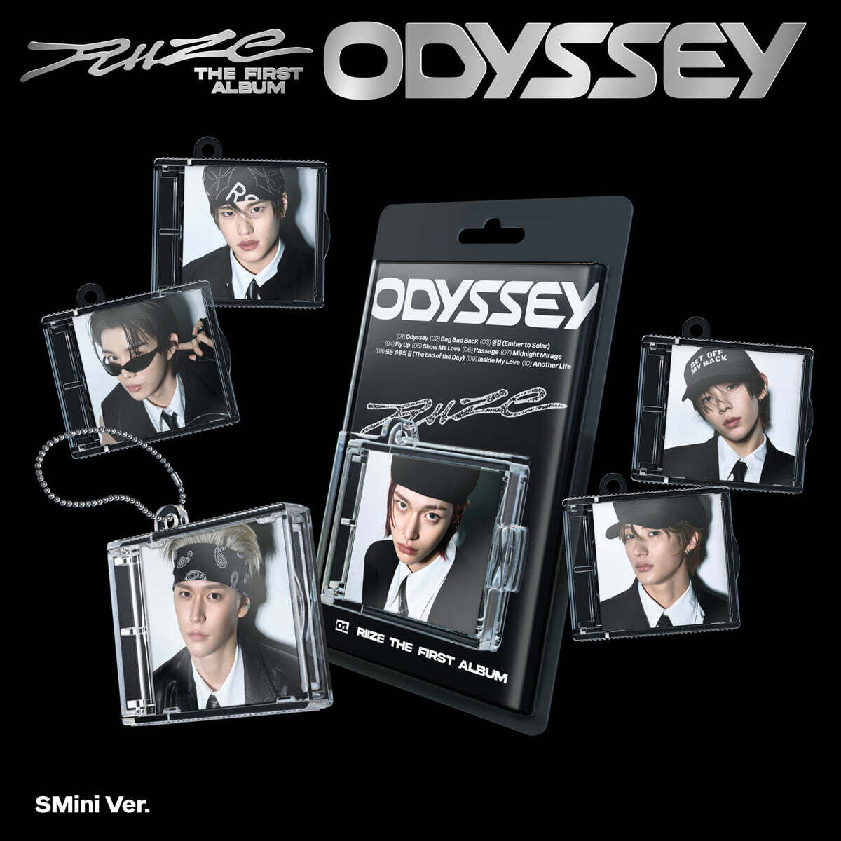 RIIZE - 1ST ALBUM [ODYSSEY] (SMINI VER.) (7 VERSIONS) - LightUpK