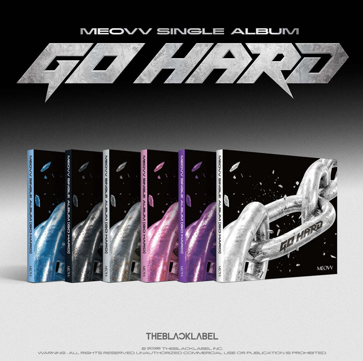 (PRE-ORDER) MEOVV - SINGLE ALBUM [GO HARD] (6 VERSIONS) RANDOM