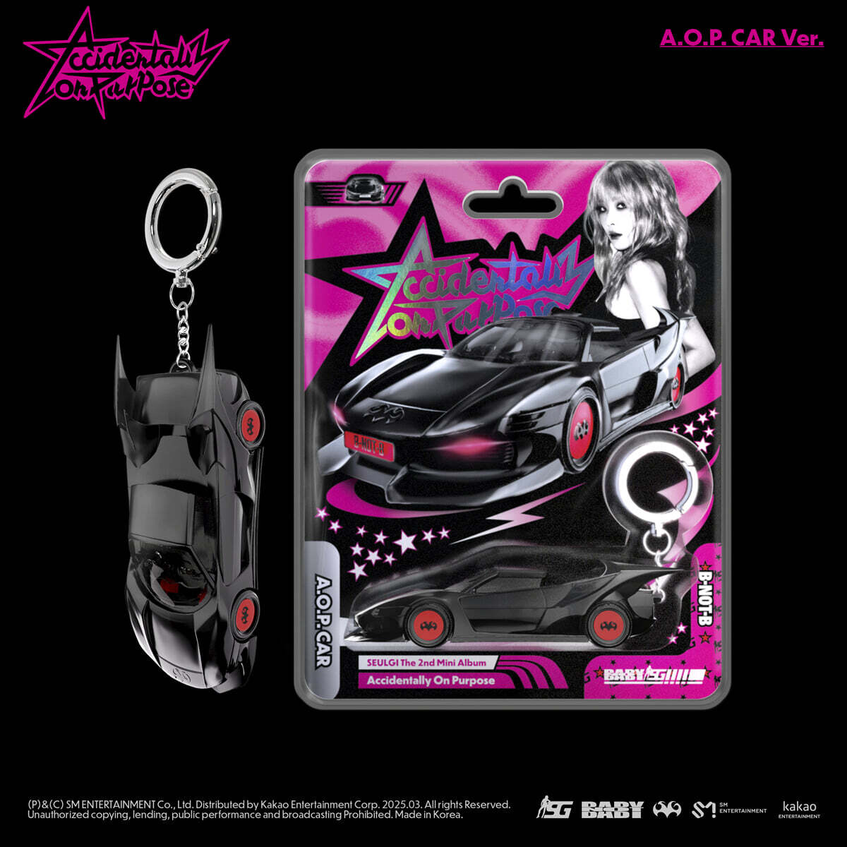 SEULGI - 2ND MINI ALBUM [ACCIDENTALLY ON PURPOSE] (A.O.P. CAR VER.)(LIMITED EDITION) - LightUpK