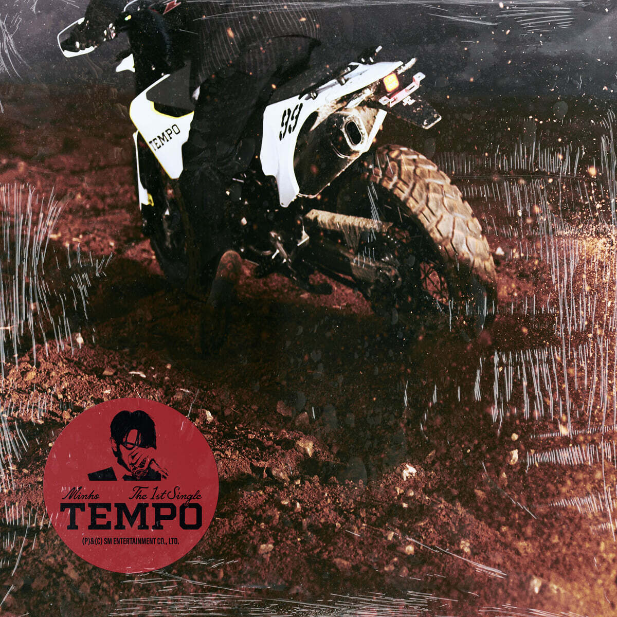 (PRE-ORDER) MINHO - 1ST SINGLE [TEMPO] (2 VERSIONS) RANDOM