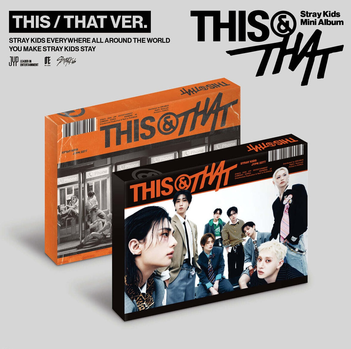 (PRÉCOMMANDE) STRAY KIDS - THIS & THAT (2 VERSIONS) ALÉATOIRE